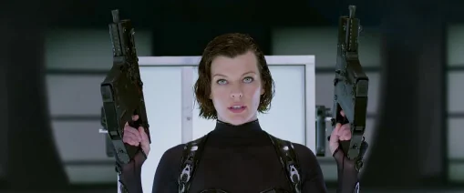 Scene from Resident Evil